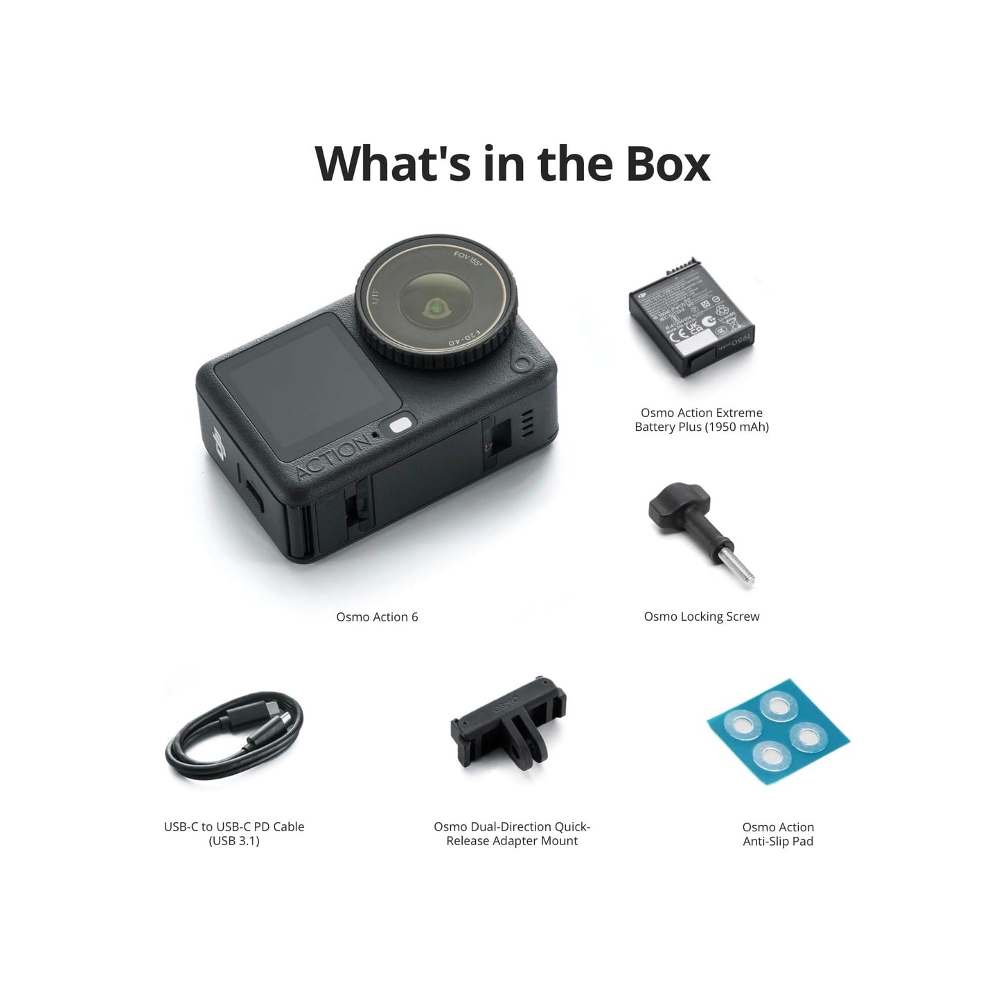 DJI Osmo Action 6 Essential Combo
