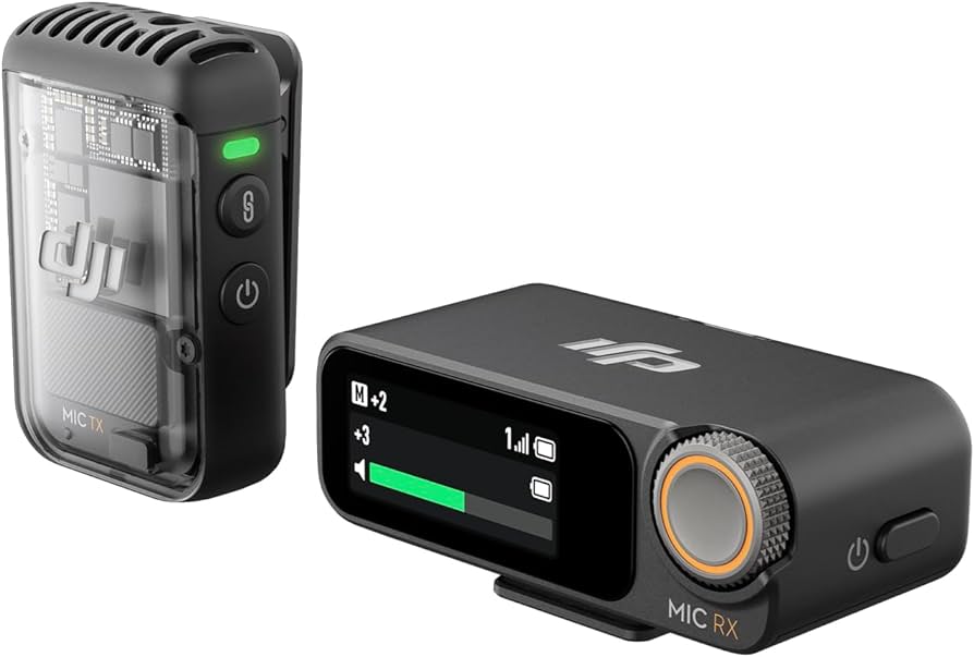 DJI Mic 2 Wireless Microphone with 2TX 1RX