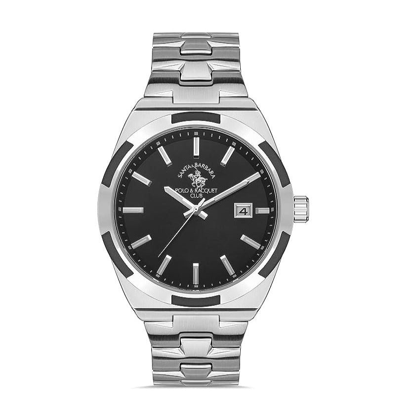 Santa barbara polo & racquet club Silver Dial Men's Watch SB.1.10483-2