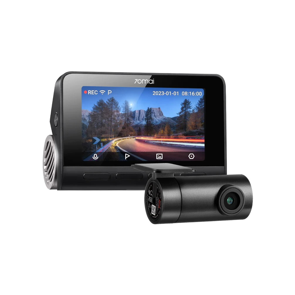 70mai 4K A810 HDR Dash Cam with RC12 Rear Cam Set