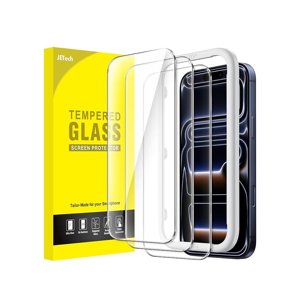 JETech Screen Protector for iPhone 17 Pro