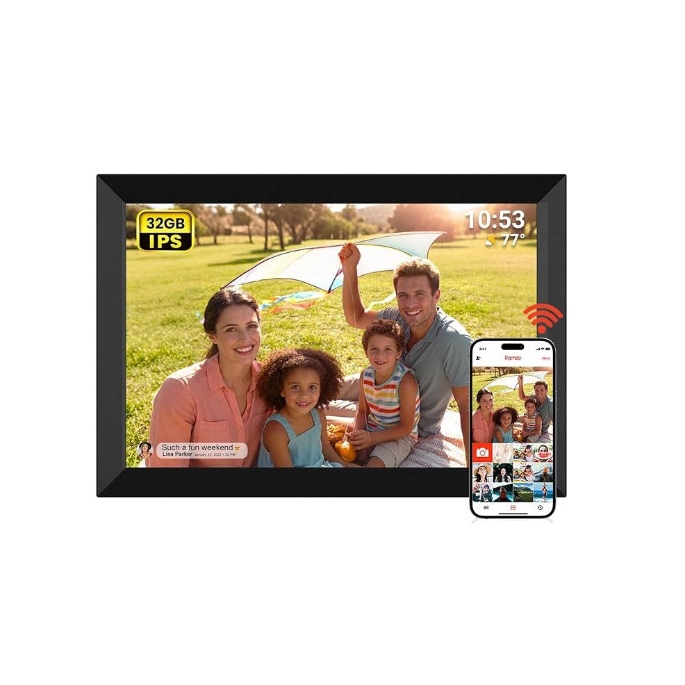 Akimart 32GB 10.1 Inch Digital Photo Frame 1280x800 IPS LCD