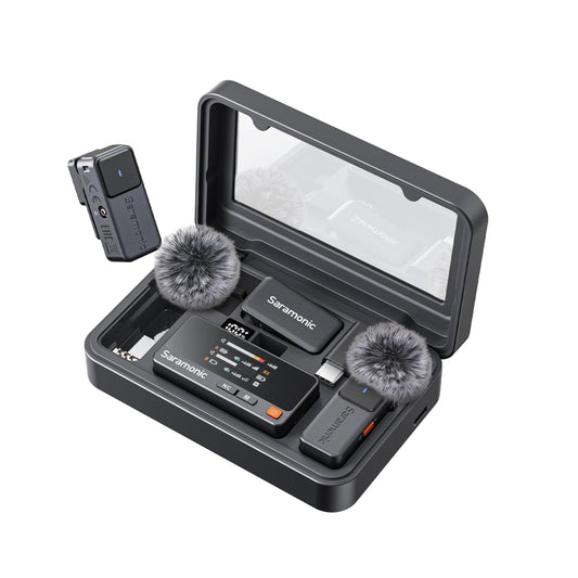 Saramonic Air 02 Dual Channel Wireless Microphone With TX x2 and RX x1