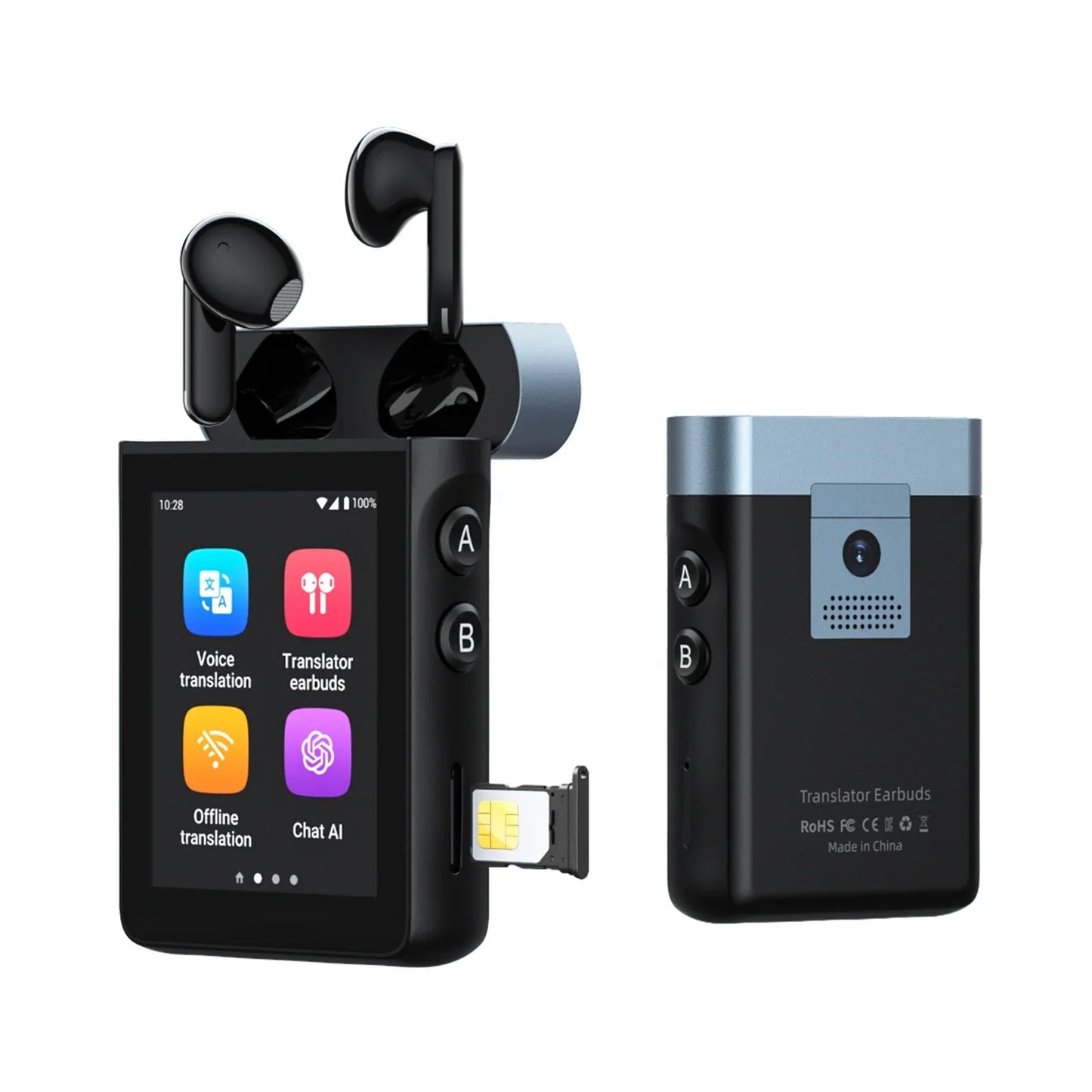 Wooask A9 : 4G Standalone Translator Earbuds with ChatGPT