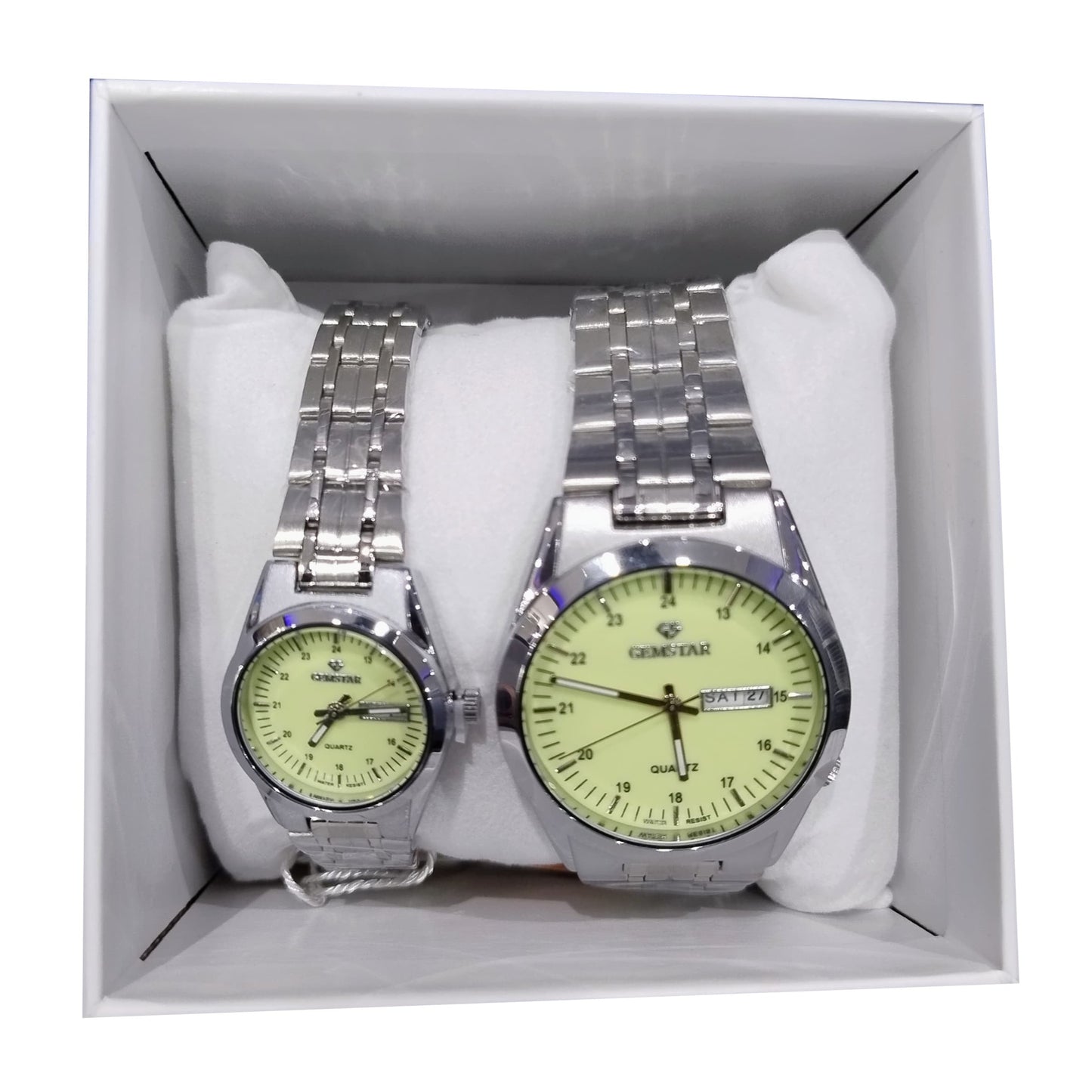 GEMSTAR 9844 COUPLE WATCHES
