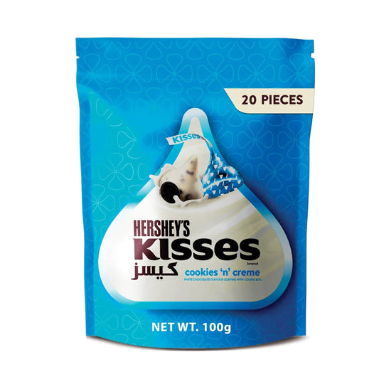Hershey's Kisses Cookies 'n' Creme 100gm