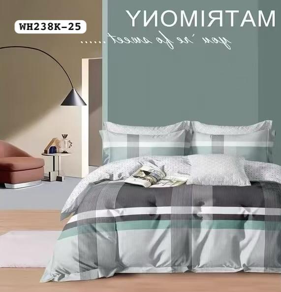Warm House 6 Pcs Duvet Cover Set Elegant