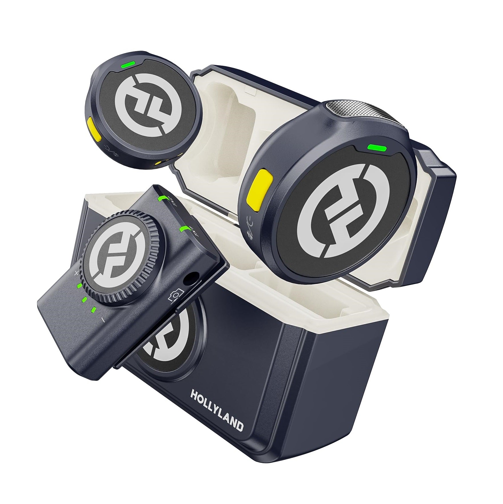 Hollyland Lark M2 wireless lavalier microphone combo – Mtunda Store