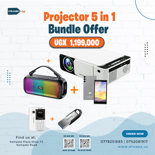 Projector 5 in 1 Bundle Offer