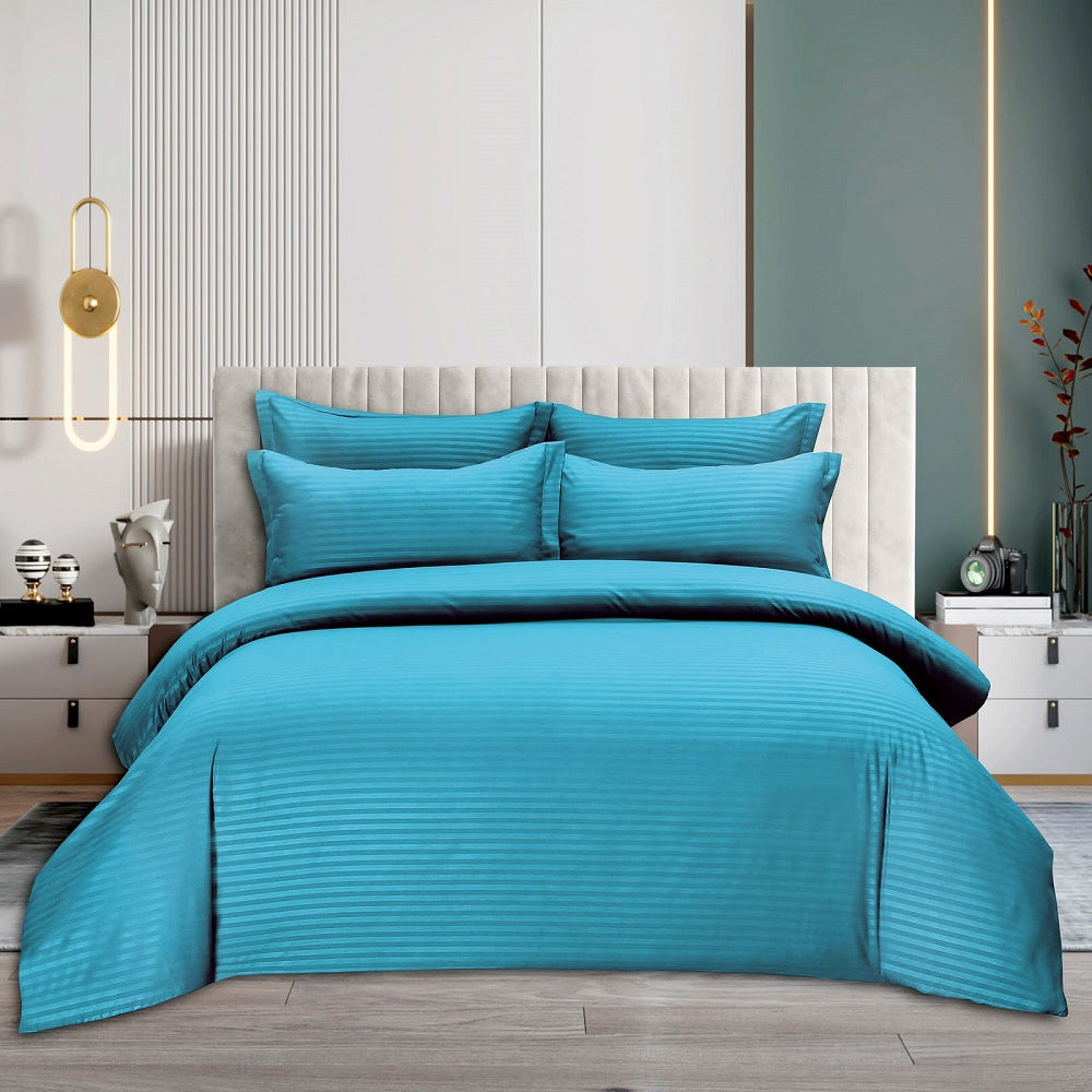 Warm House 6Pcs Sateen Duvet Cover Set