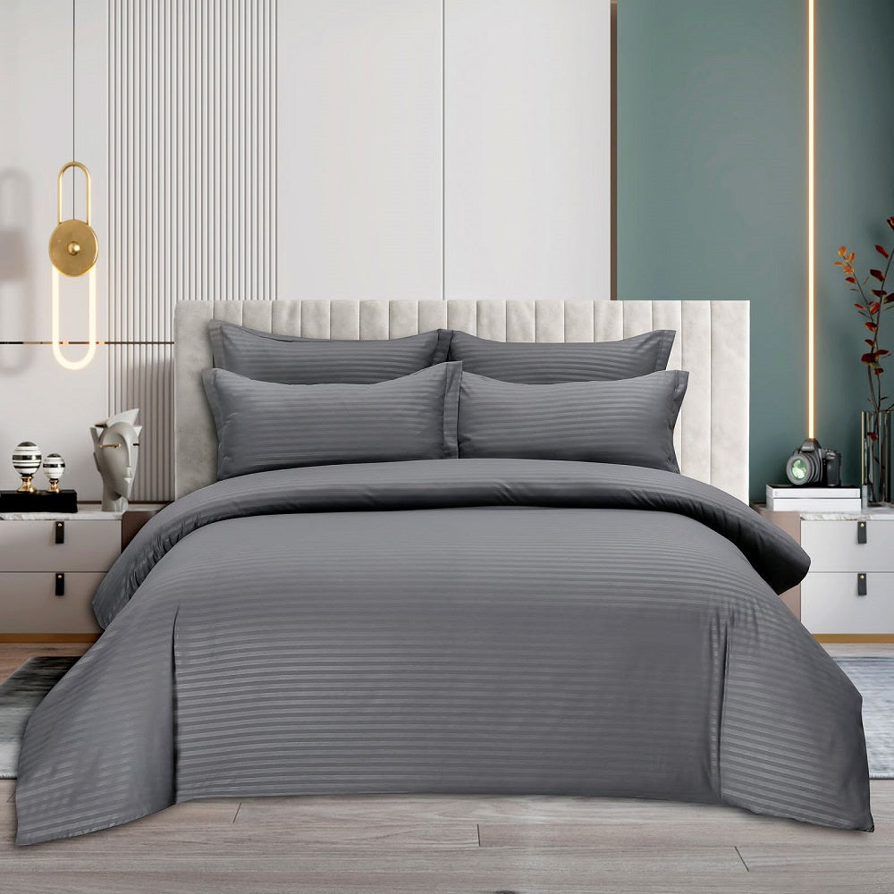 Warm House 6Pcs Sateen Duvet Cover Set