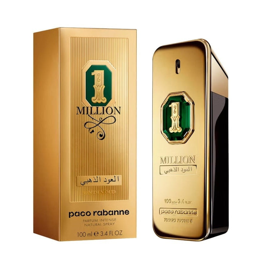 PACO RABANNE 1 MILLION GOLDEN OUD (M) PARFUM INTENSE