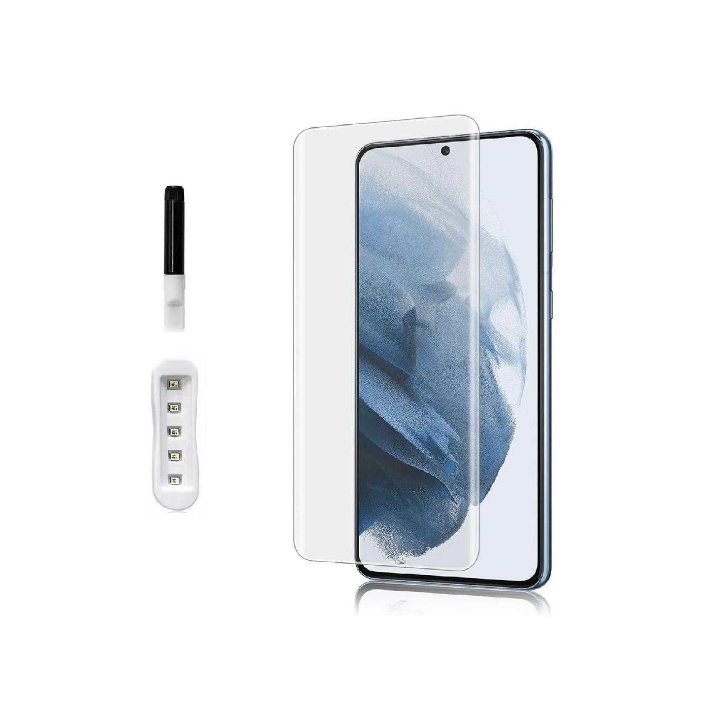 BESTSUIT UV Nano Full Glue Adhesive Tempered Full Cover Glass Screen Protector