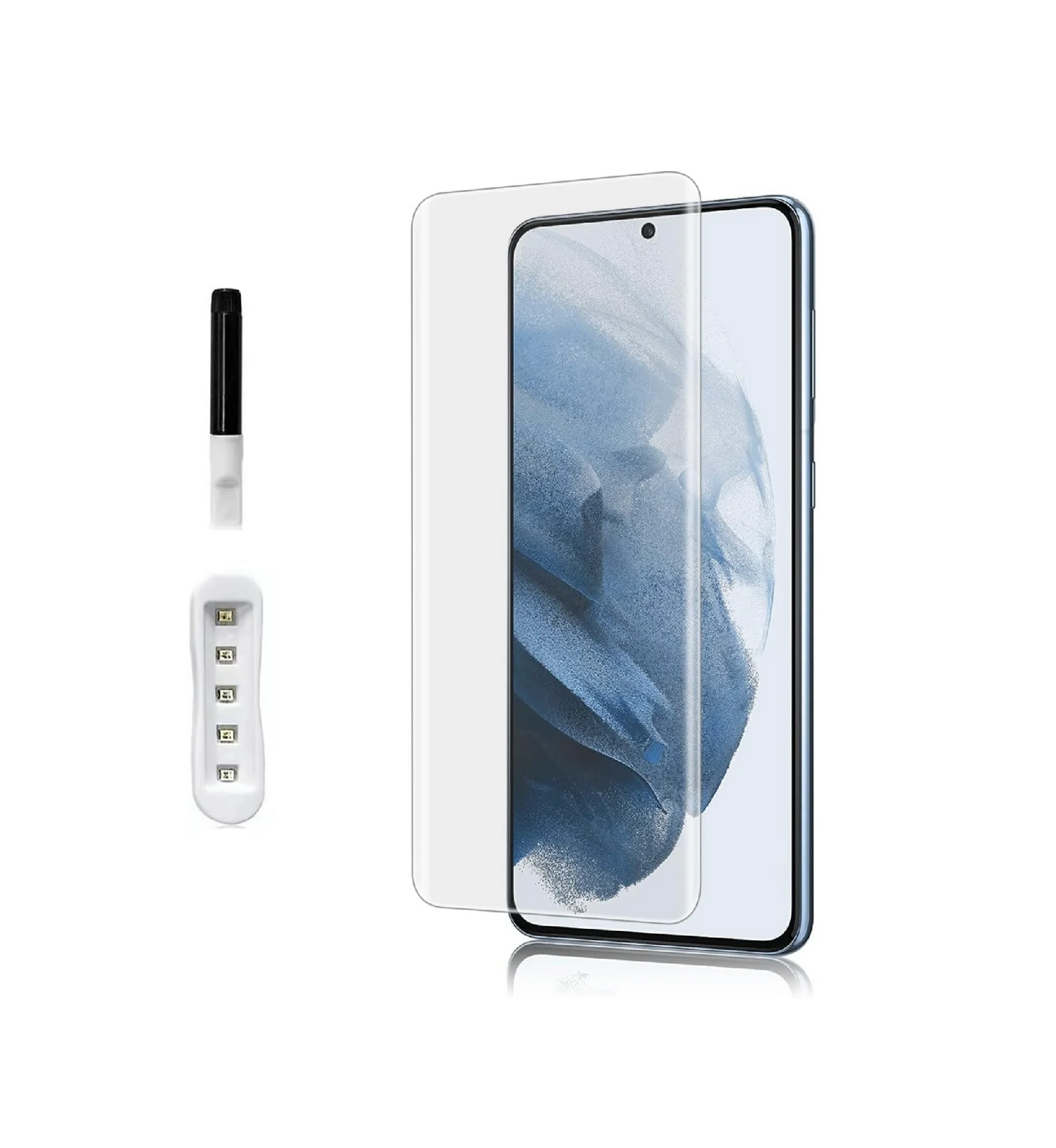 BESTSUIT UV Nano Full Glue Adhesive Tempered Full Cover Glass Screen Protector