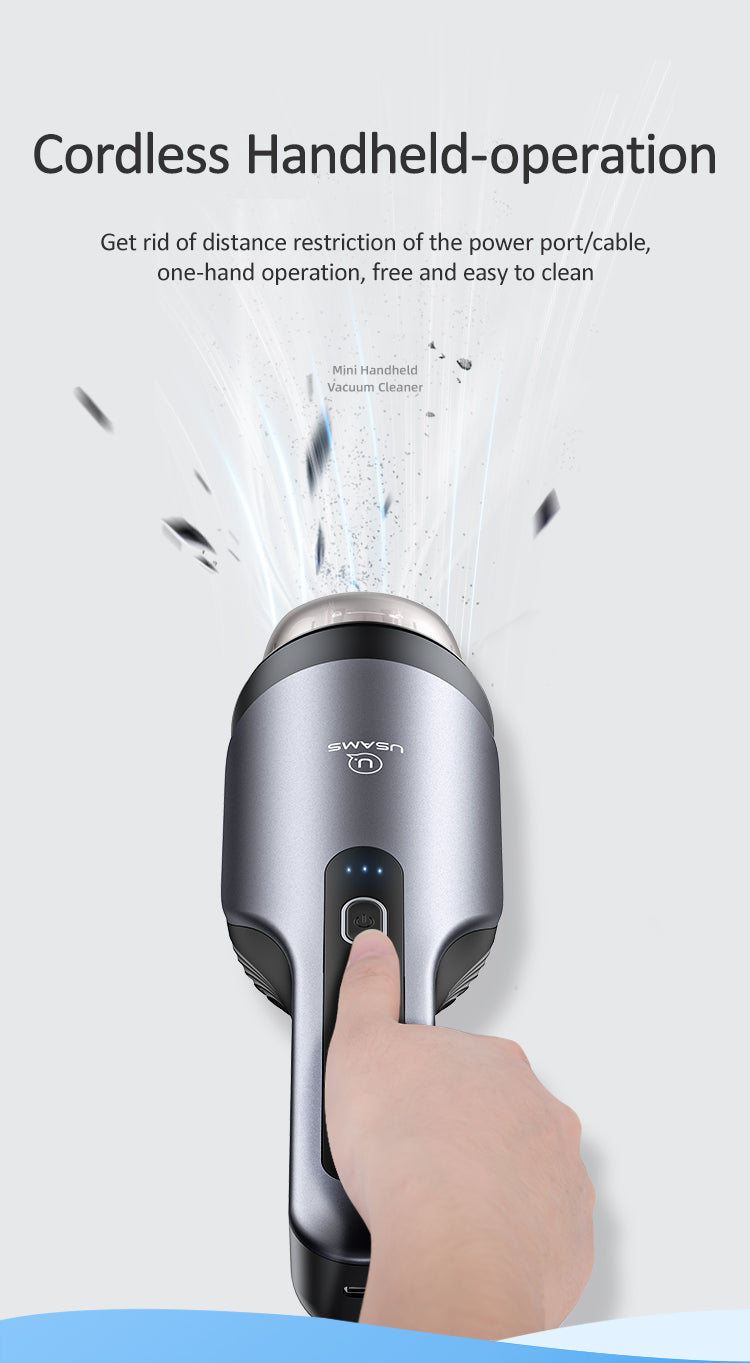 USAMS US-ZB108 Mini Handheld Vacuum Cleaner