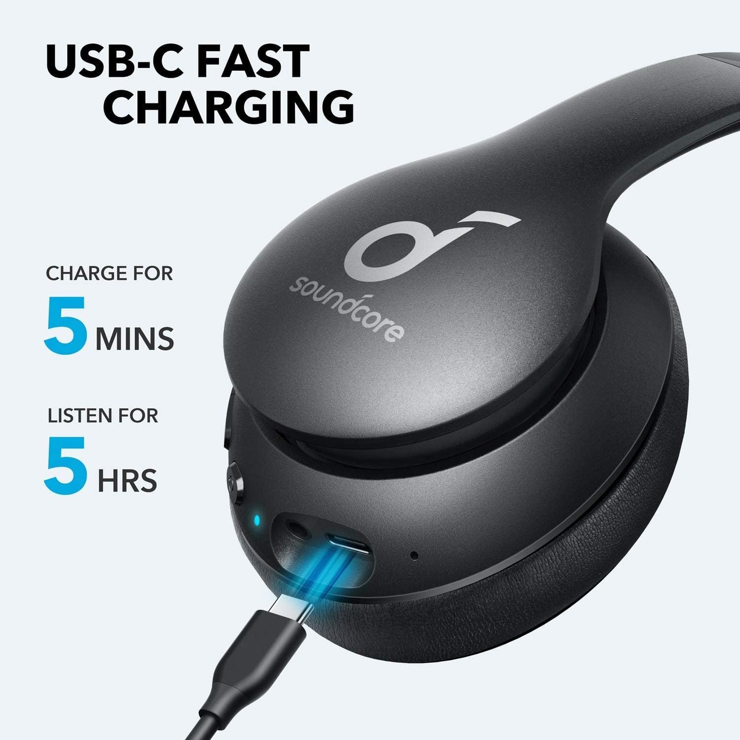 Soundcore by Anker- Life 2 Neo Bluetooth Over-Ear Headphones
