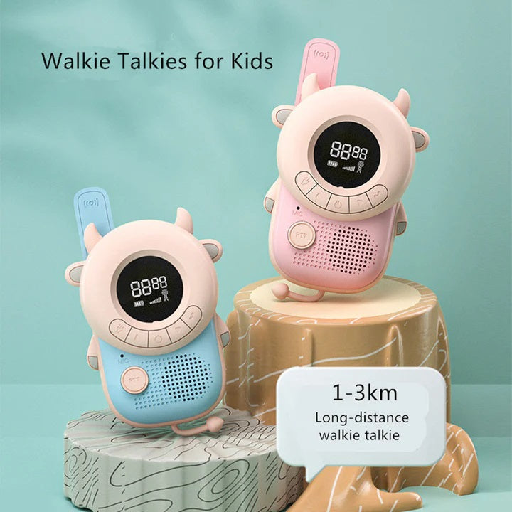 Kids Walkie Talkies Upgraded with 22 Channels
