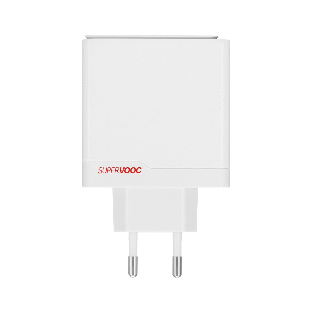 OnePlus SUPERVOOC 100W Dual Ports Power Adapter White