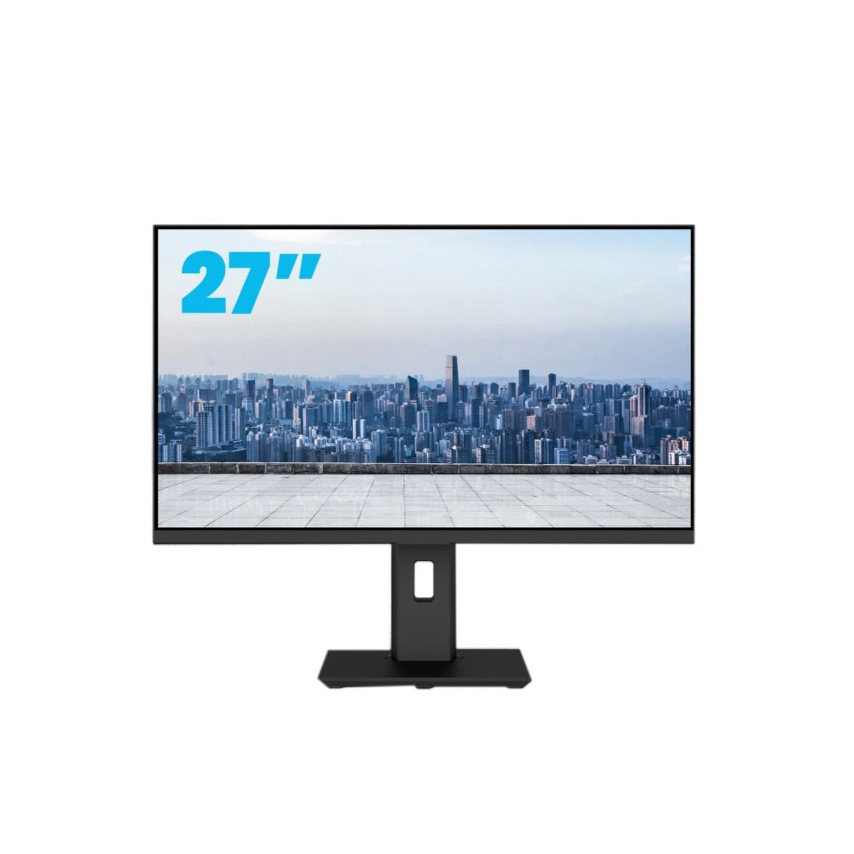 Powerology 27" 4K UHD Monitor Adjustable Rotating Stand