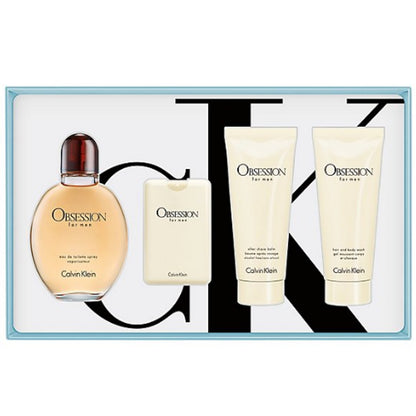 Obsession by Calvin Klein 4pc Gift Set for men