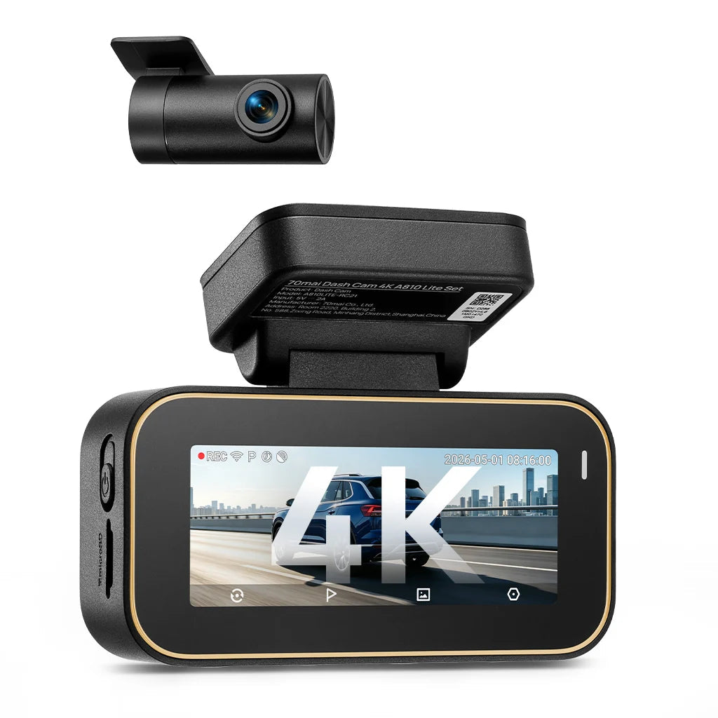70mai Dash Cam 4K A810 Lite