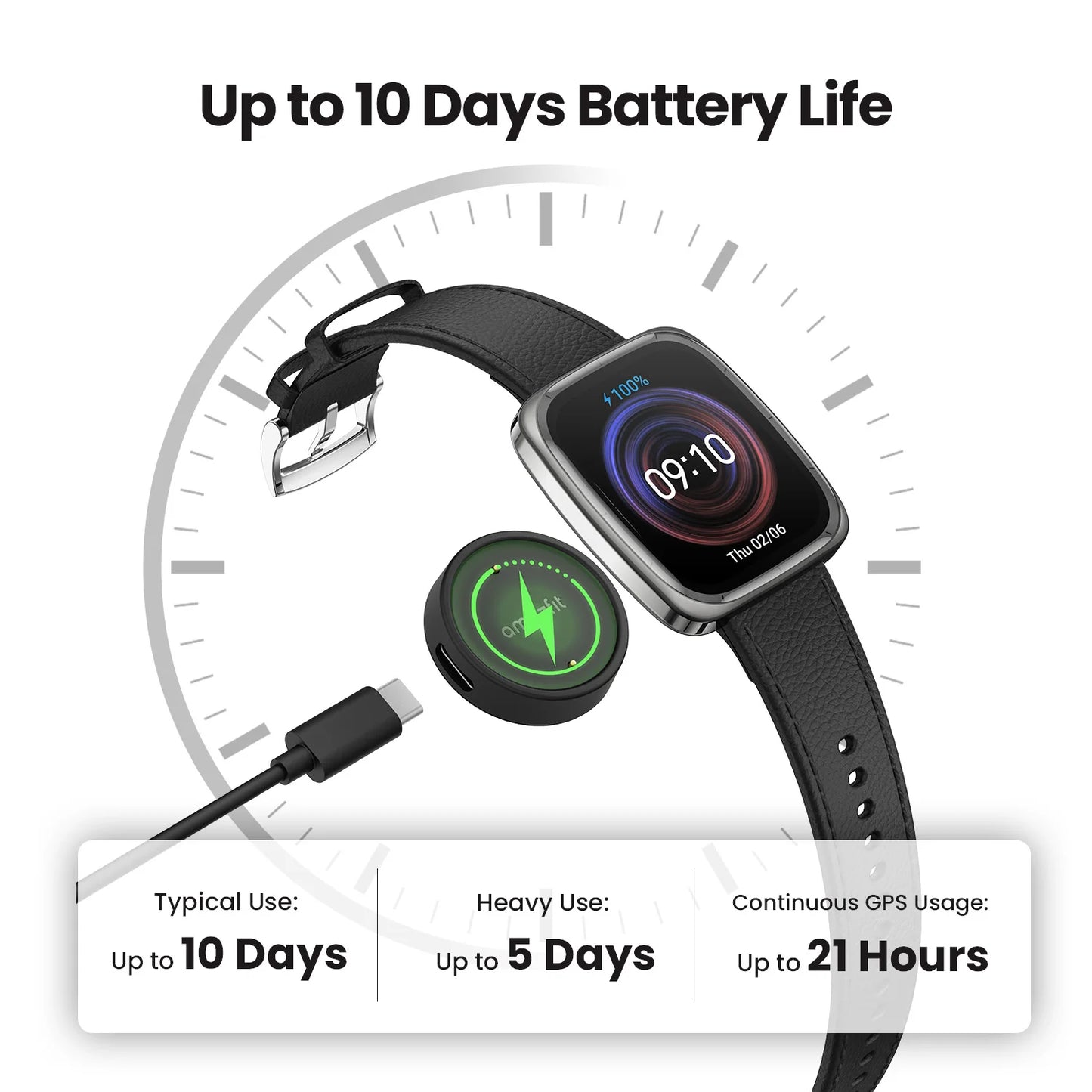Amazfit Active 2 Square Premium Smart Watch