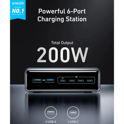 Anker Supercharged Multi Port Desktop Charging Station