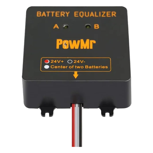 Fawoonu 24V Battery Equalizer Battery Balancer ReCharger Controller For Gel LeadAcid Batteries Bank System