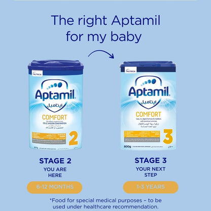 Aptamil Comfort 2 Follow On Formula Milk From 6 to 12 Months 800g