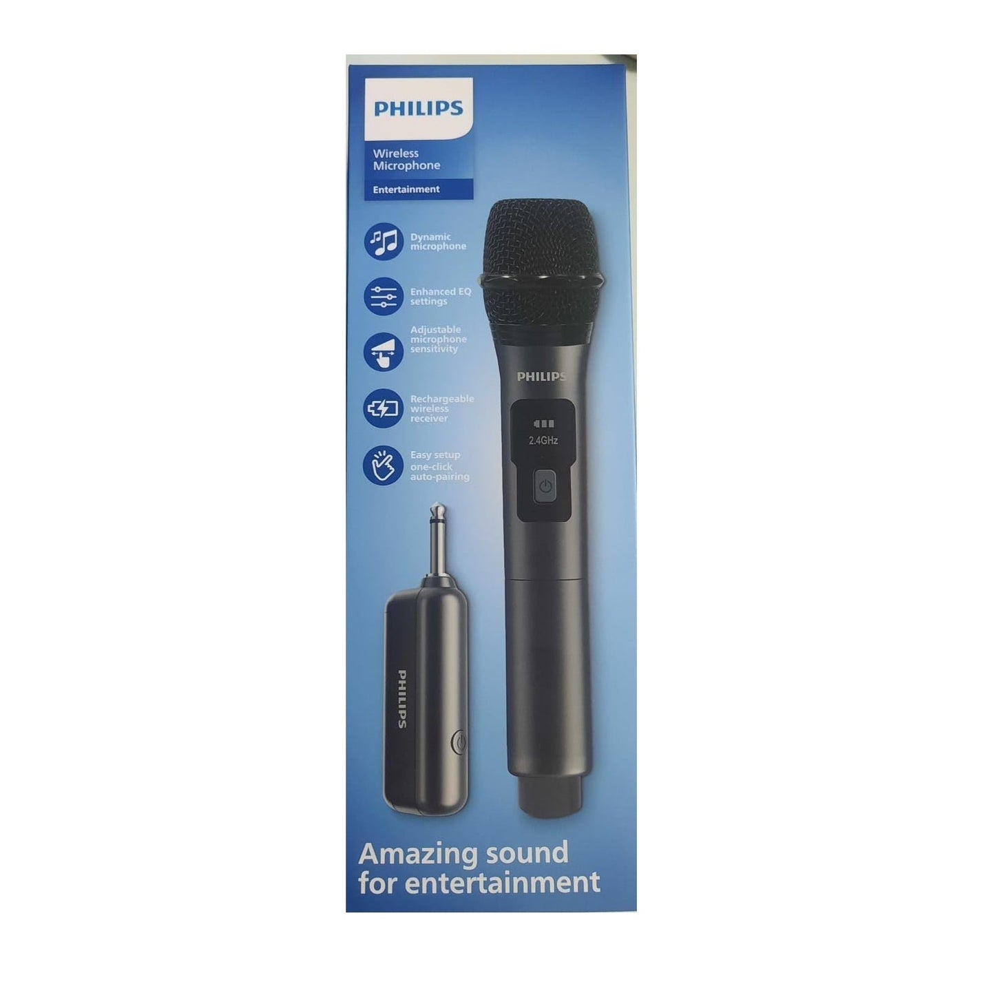 PHILIPS W L MICROPHONE DLM3401TP 00