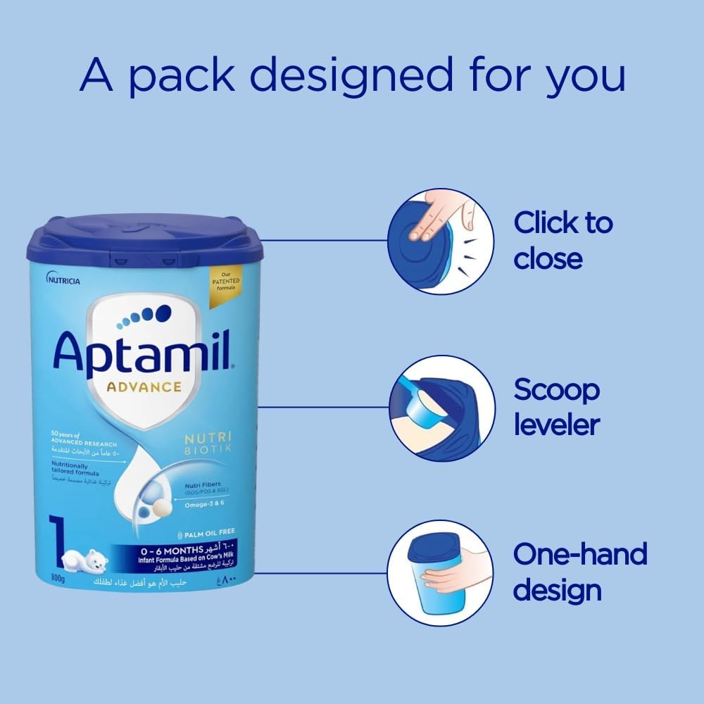 Aptamil Advance 1 Infant Formula Milk From 0 to 6 Months