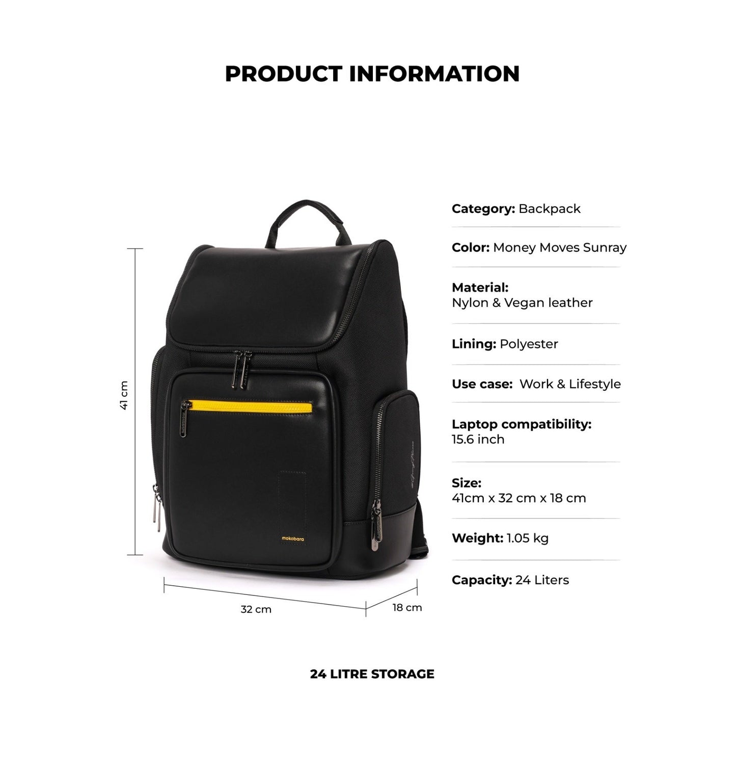 Mokobara The Hovercraft Backpack 24L