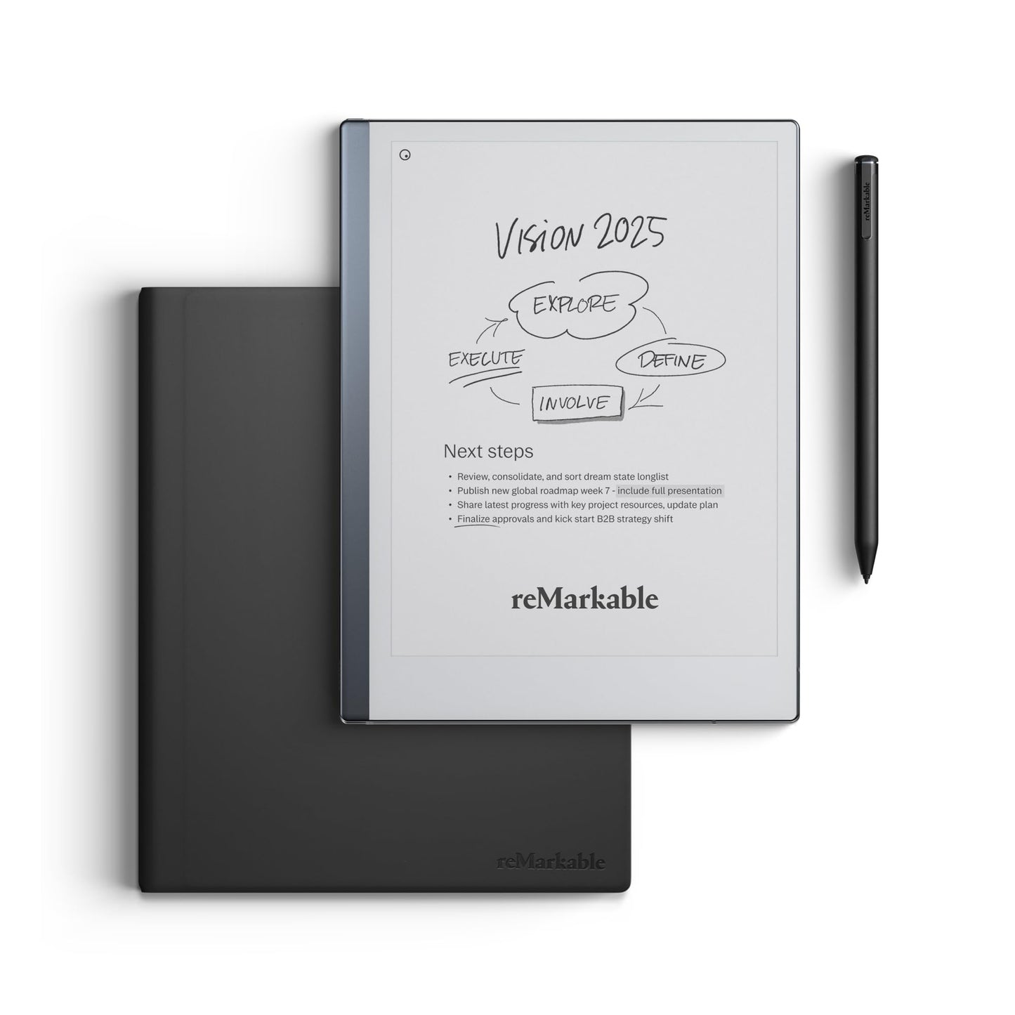 Remarkable 2 Paper with Marker Plus and Book Folio