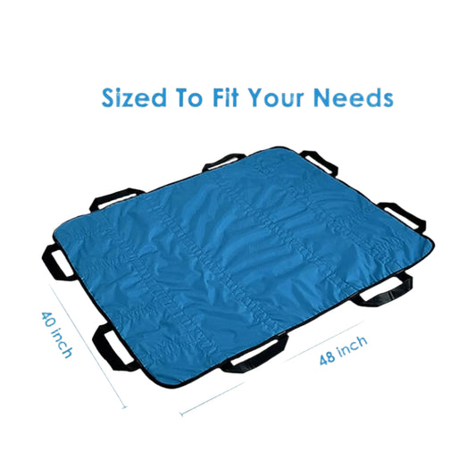 NEPPT Positioning Bed Pad Transfer Board Draw Sheets for Hospital Bed with Handles Patient Lift