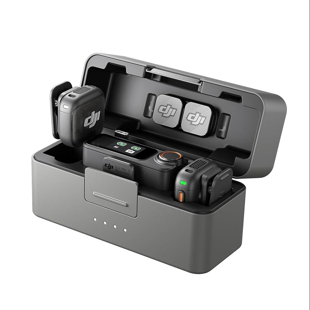 DJI MIC 3 Wireless Microphone with 2TX 1RX
