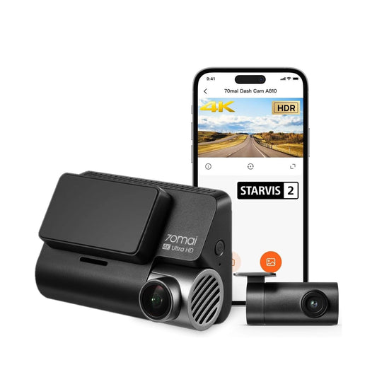 70mai Dash Cam 4K A810S 2 Set