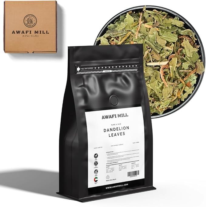 AWAFI MILL Dandelion Leaves Tea | Dried Dandelion Greens