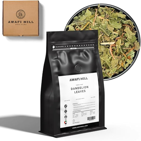 AWAFI MILL Dandelion Leaves Tea | Dried Dandelion Greens