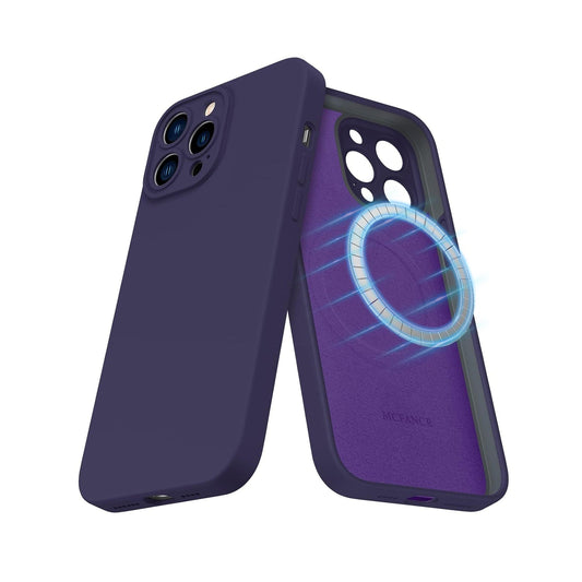 MCFANCE Silicone Magnetic for iPhone 13 Pro Max Case