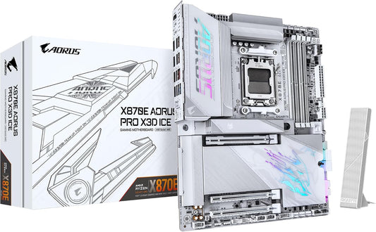 GIGABYTE X870E AORUS PRO X3D ICE Motherboard