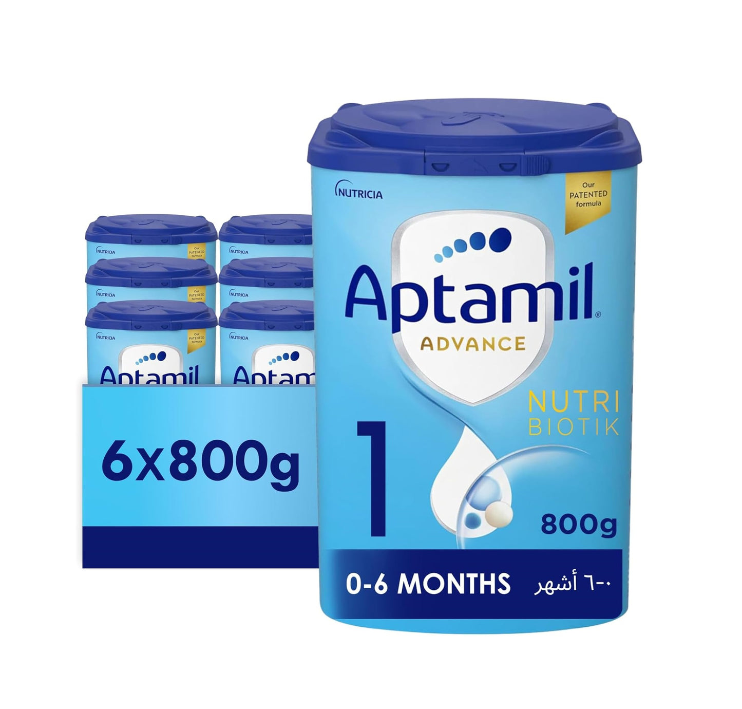 Aptamil Advance 1 Infant Formula Milk From 0 to 6 Months