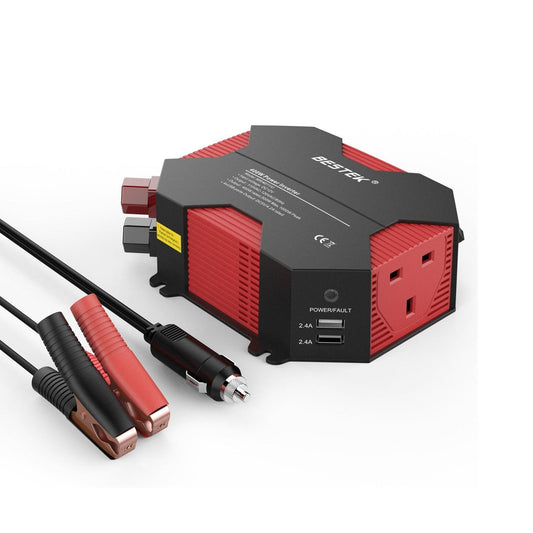BESTEK 500W Power Inverter Car Charger 12V to 240V 230V Converter