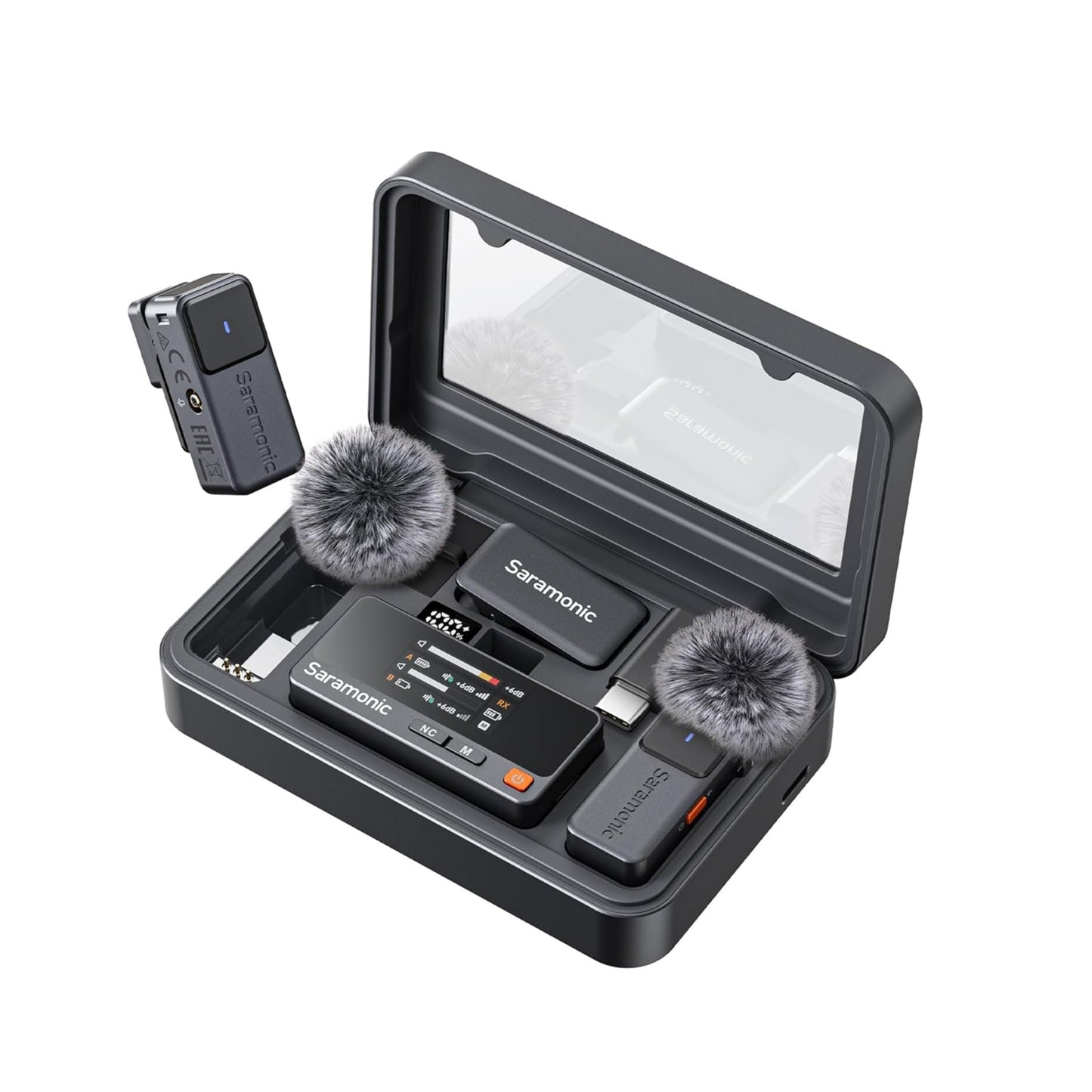 Saramonic Air 02 Dual Channel Wireless Microphone With TX x2 and RX x1