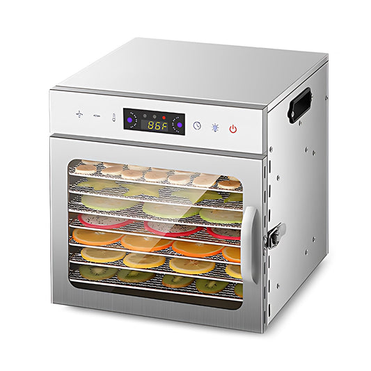 Fawoonu Dehydrator for Food and Jerky with 8 Drying Racks