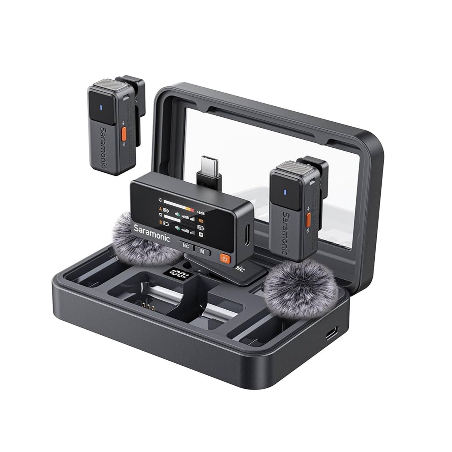 Saramonic Air 02 Dual Channel Wireless Microphone With TX x2 and RX x1