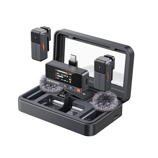Saramonic Air 02 Dual Channel Wireless Microphone With TX x2 and RX x1