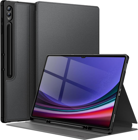 JETech Folio Case for Galaxy Tab S10 Ultra/S9 Ultra 14.6", Black