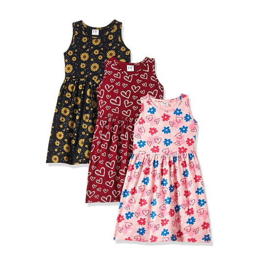 T2F girls Girls Sleeve Less Casual dress