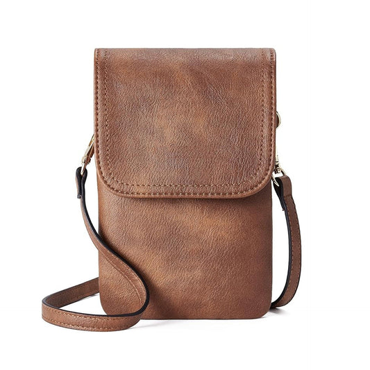 Azonee Leather Small Crossbody Bags for Women