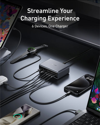 Anker Supercharged Multi Port Desktop Charging Station
